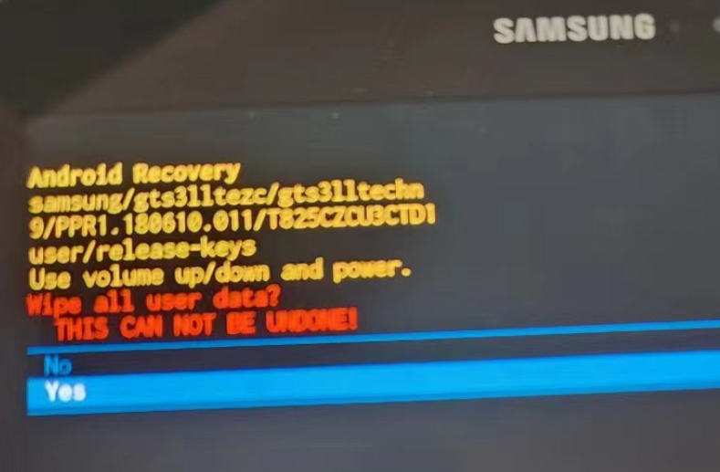 三星平板刷机恢复出厂设置进入recovery模式 三星 Recovery 刷机 第4张